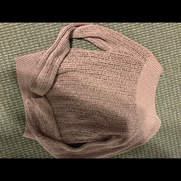 Mauve crochet sweater 🎀 - Picture 3 of 7